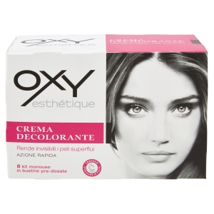 Oxy esthètique Crema Decolorante 8 kit monouso in bustine predosate 75 ml