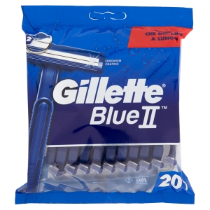 Gillette Blue II Rasoio da Uomo Usa e Getta  20 rasoi