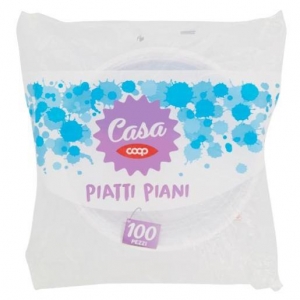 CASA Piatti Piani 100 pz