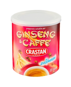 Crastan preparato solubile per Ginseng & Caffè da zuccherare 200 g