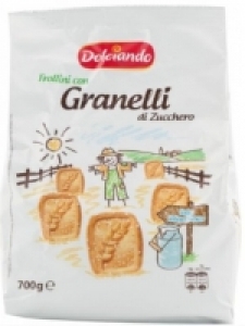 GRANELLI   Frollini con granelli di zucchero   700g