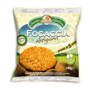 FOCACCIA ARTIGIANA 300g SENZA GLUTINE