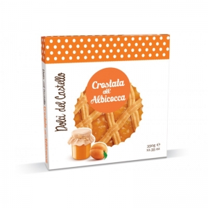 DOLCI DEL CASTELLO CROSTATA ALBICOCCA 350g