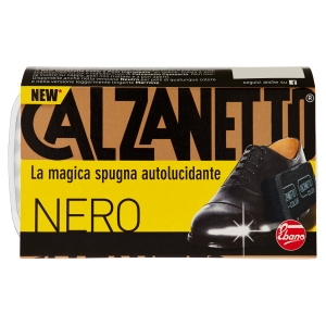 Calzanetto La magica spugna autolucidante Nero