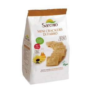 Mini Crackers Di Farro Senza Lievito  Sarchio