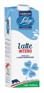 Latteria Soligo Latte Intero Latte U.H.T. a Lunga Conservazione 1000 ml