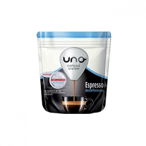 Kimbo Uno capsule system Espresso decaffeinato 16 x 7 g