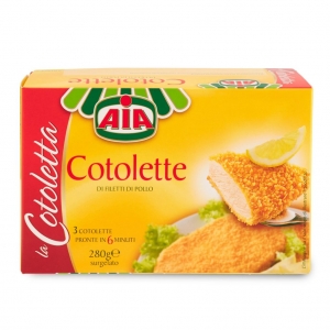 Cotolette di filetti di pollo   AiA   280 g