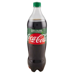 Coca-Cola Zero Calorie anche con estratto di Stevia bottiglia da 1L