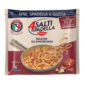 Findus 4 Salti in Padella Bucatini all'Amatriciana 550 g