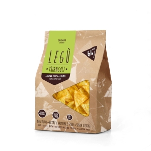 Snack Triangoli Origano  Farina Di Legumi  Legù