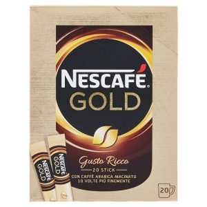 NESCAFÉ GOLD Caffè solubile astuccio 20 bustine 34g