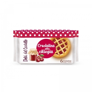 DOLCI DEL CASTELLO CROSTATINE CILIEGIA x6 240g