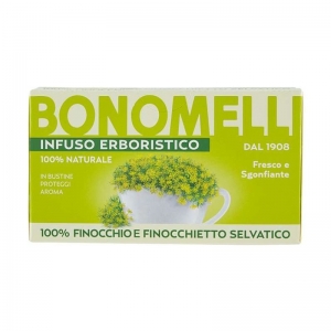 Bonomelli  Infuso Erboristico 100% Finocchio e Finocchietto Selvatico  16 Filtri 32 g