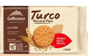 Galbusera Turco biscotto integrale ricco di fibre 400g