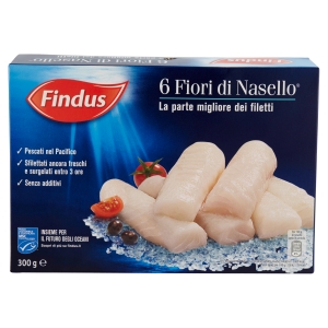 Findus 6 Fiori di Nasello 300 g