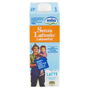 Mila  Senza Lattosio  Latte Parzialmente Scremato  1000 ml