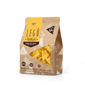 Snack Triangoli Zenzero  Farina Di Legumi  Legù