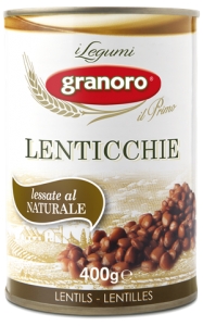 Granoro Lenticchie in lattina 400g