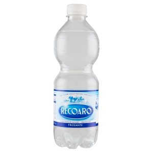 RECOARO, Acqua Minerale Frizzante, Bottiglia Piccola 50cl