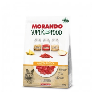 Morando SUPER FOOD Cat Sterilizzato Anatra GRAIN FREE 350g