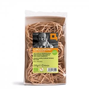 Tagliatelle A Nido  Trafila Al Bronzo  Grano Duro Semintegrale  Gino Girolomoni