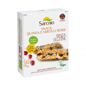 Snack Quinoa E Mirtilli Rossi  Sarchio