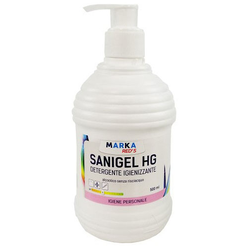 Sanitizing gel – alcohol 75% ml. 500